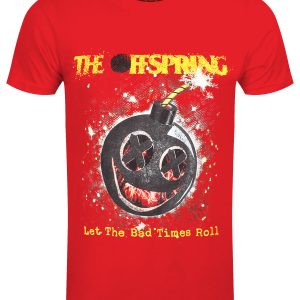 The Offspring Hot Sauce Bad Times Mens Red T Shirt 1