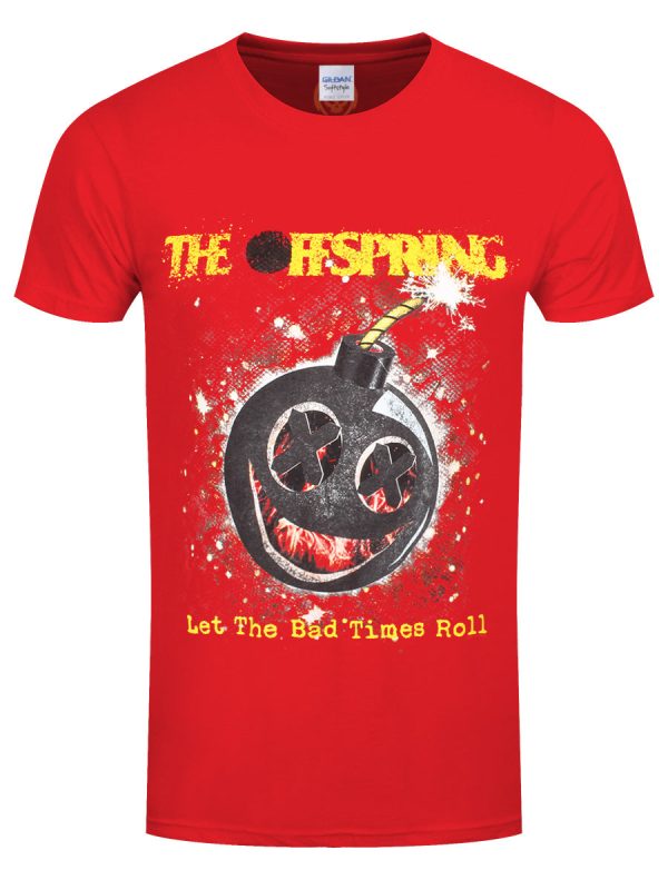 The Offspring Hot Sauce Bad Times Men’s Red T-Shirt