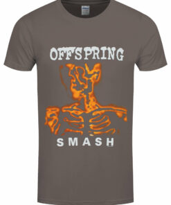 The Offspring Smash Mens Charcoal T Shirt 1