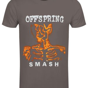 The Offspring Smash Mens Charcoal T Shirt 1