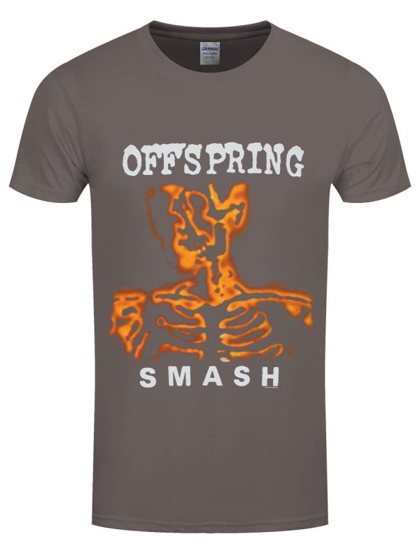 The Offspring Smash Men’s Charcoal T-Shirt