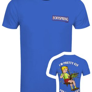 The Offspring White Guy Men’s Blue T-Shirt