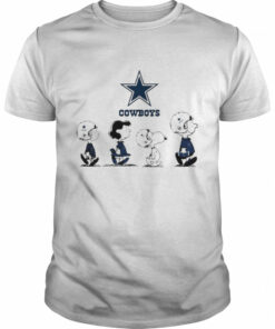 The Peanuts Characters Snoopy and Friends Dallas Cowboys Football Shirt 1