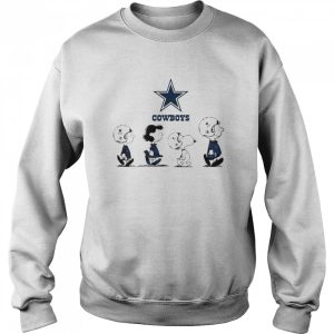 The Peanuts Characters Snoopy and Friends Dallas Cowboys Football Shirt 4