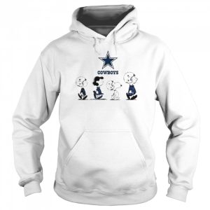 The Peanuts Characters Snoopy and Friends Dallas Cowboys Football Shirt 5