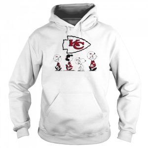 The Peanuts Characters Snoopy and Friends Kansas City Chiefs Football Shirt 5