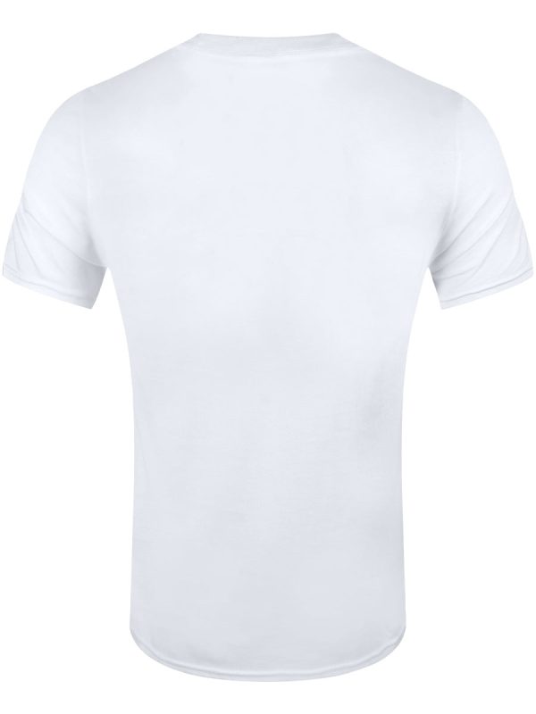 The Simpsons Frosted Crusty Q’s Men’s White T-Shir