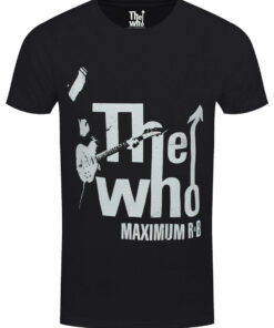 The Who Maximum RB Mens Black T Shirt 1