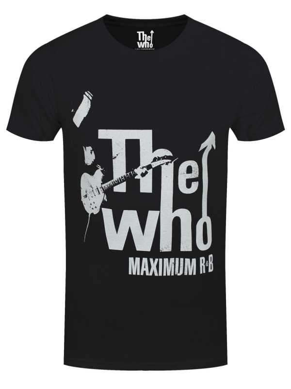 The Who Maximum R&B Men’s Black T-Shirt