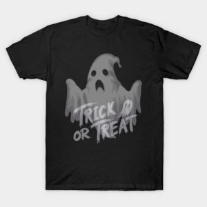 The ghost trick or treat 2023 Halloween T-Shirt