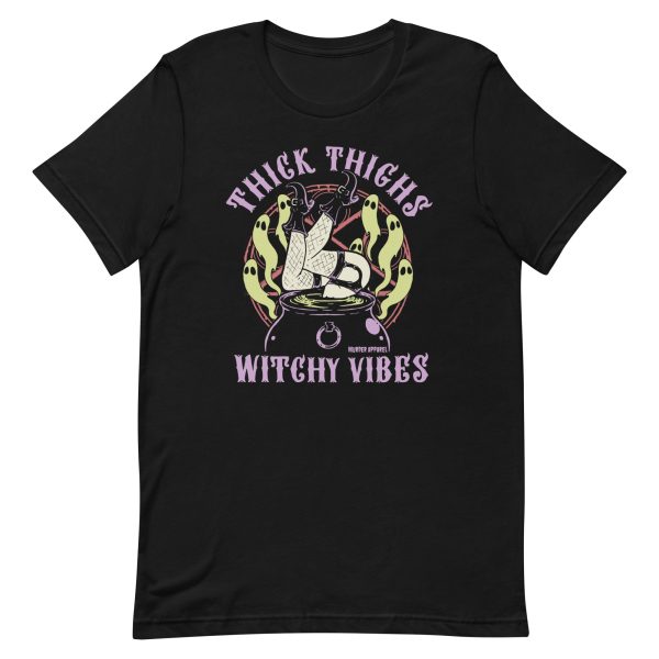 Thick Thighs Witchy Vibes T-Shirt