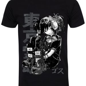 Tokyo Spirit Gosu Mono Mens Black T Shirt 1