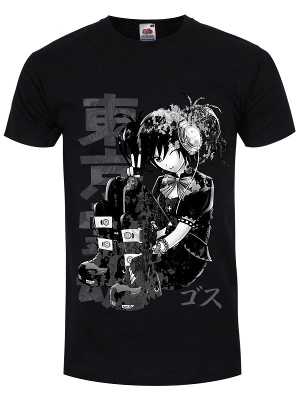 Tokyo Spirit Gosu Mono Men’s Black T-Shirt