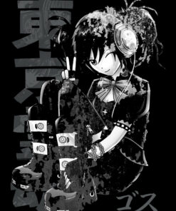 Tokyo Spirit Gosu Mono Mens Black T Shirt 3