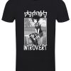 Tokyo Spirit Introvert Men’s Black T-Shirt