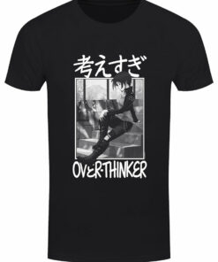 Tokyo Spirit Over thinker Mens Black T Shirt 1
