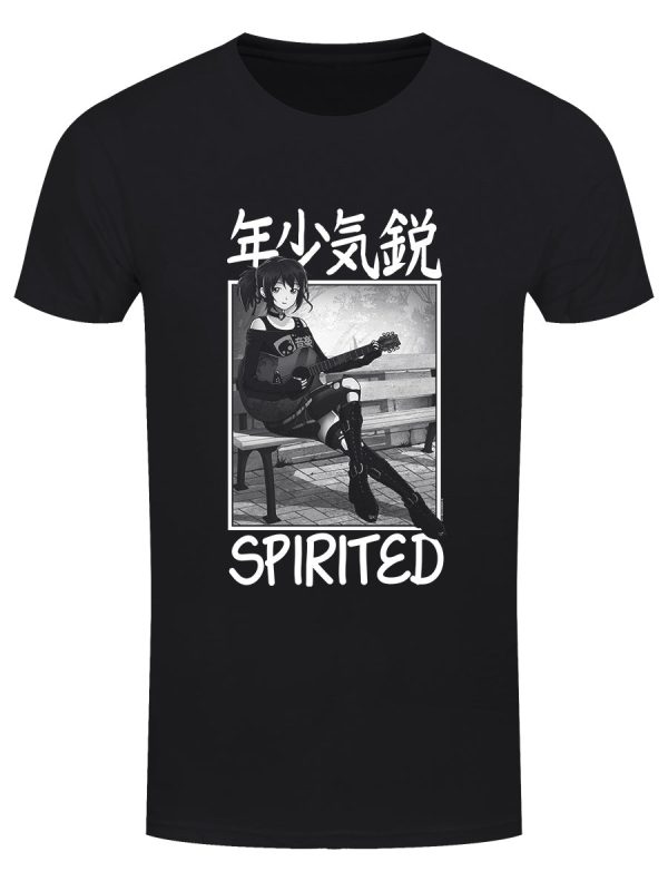 Tokyo Spirit Spirited Men’s Black T-Shirt