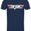 Top Gun Logo Men’s Navy T-shirt