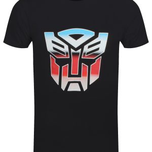 Transformers Autobot Logo Men’s Black T-Shirt