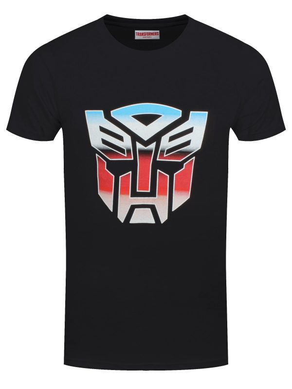 Transformers Autobot Logo Men’s Black T-Shirt