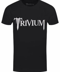Trivium Classic Logo Mens Black T Shirt 1
