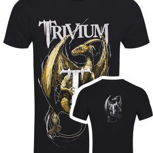 Trivium Perched Dragon Men’s Black T-shirt