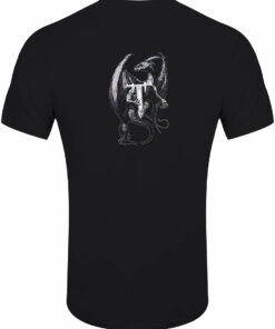 Trivium Perched Dragon Men's Black T-shirt 1 Trivium Perched Dragon Mens Black T shirt 2