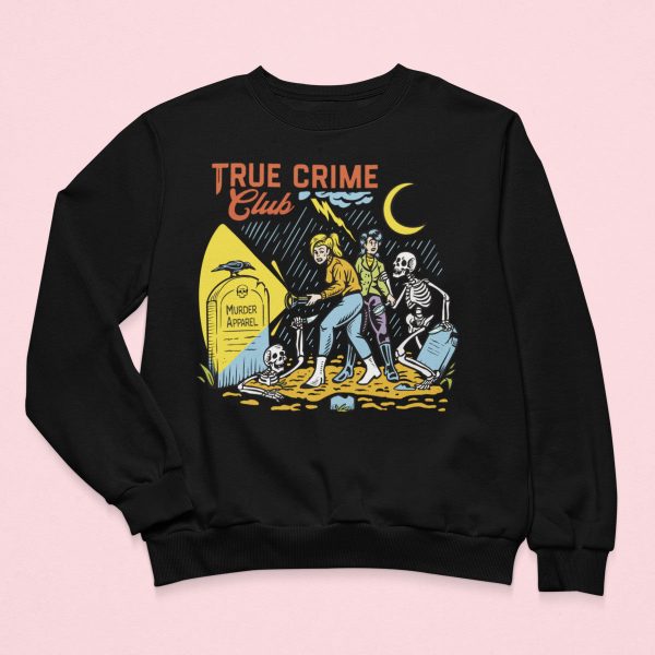 True Crime Club Retro Sweatshirt