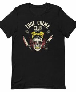 True Crime Club T-Shirt 1 True Crime Club T Shirt 2