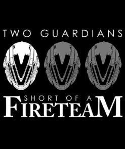 Two Guardians Mens Black T Shirt 3