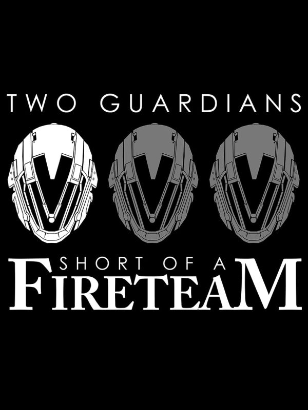 Two Guardians Men’s Black T-Shirt