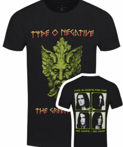 Type O Negative Green Man Mens Black T Shirt 1