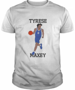 Tyrese Maxey Philadelphia 76ers shirt 1