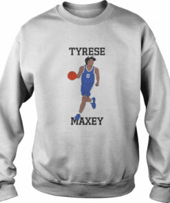 Tyrese Maxey Philadelphia 76ers shirt 4