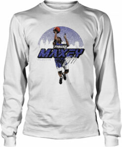 Tyrese Maxey Philadelphia Skyline signature shirt 3