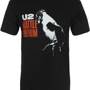 U2 Rattle & Hum Men’s Black T-Shirt