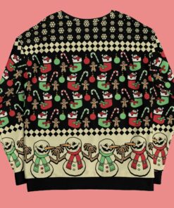 Ugly Christmas Krampus Premium Sweatshirt 2