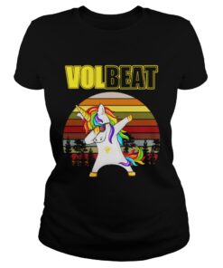 Unicorn dabbing Volbeat retro shirt 1 Unicorn dabbing Volbeat retro shirt 2