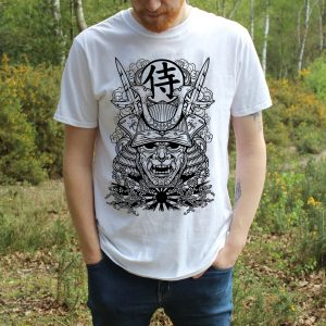 Unorthodox Collective Edo Warrior Mens White T Shir 3