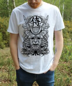 Unorthodox Collective Edo Warrior Men's White T-Shir 2 Unorthodox Collective Edo Warrior Mens White T Shir 3