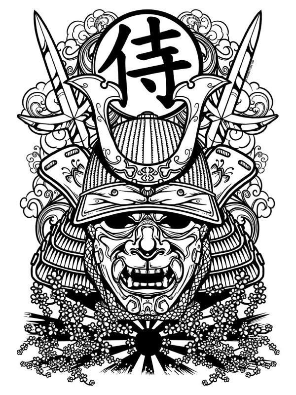 Unorthodox Collective Edo Warrior Men’s White T-Shir