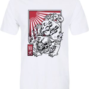 Unorthodox Collective Komainu Men’s Premium White T-Shirt