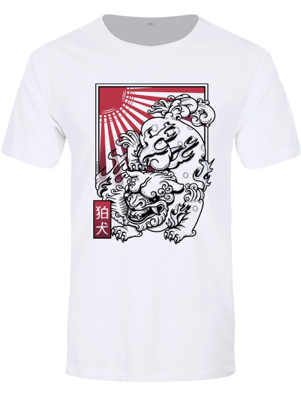 Unorthodox Collective Komainu Men’s Premium White T-Shirt