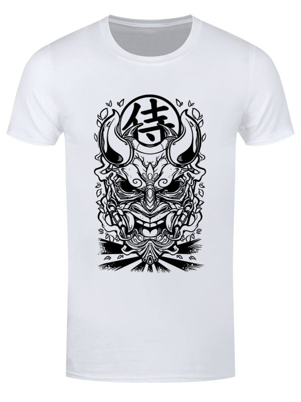 Unorthodox Collective Oni Samurai Men’s White T-Shirt