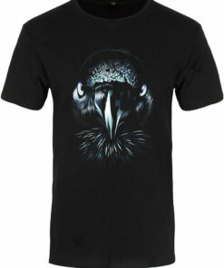Unorthodox Collective Raven Mens Premium Black T Shirt 1