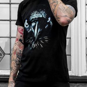 Unorthodox Collective Raven Mens Premium Black T Shirt 4