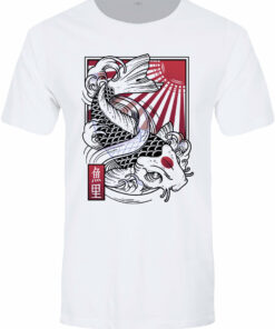 Unorthodox Collective Sakana Mens Premium White T Shirt 1
