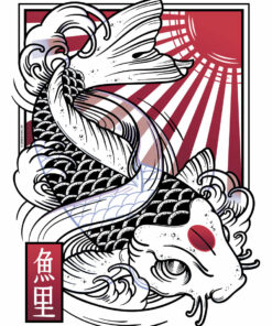 Unorthodox Collective Sakana Men's Premium White T-Shirt 2 Unorthodox Collective Sakana Mens Premium White T Shirt 3