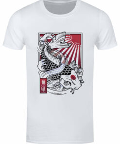 Unorthodox Collective Sakana Mens White T Shirt 1