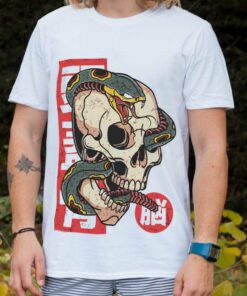 Unorthodox Collective Snake Skull Tattoo Mens Sub T Shirt 3